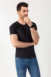 Black Basic T-shirt JVN-SIG-D034